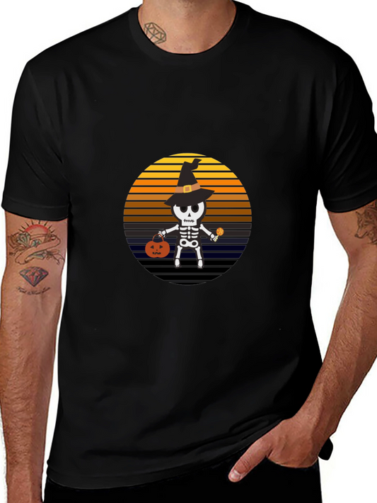 Spooky Skeleton Halloween T-Shirt