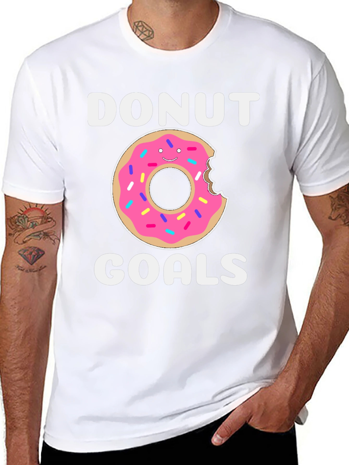 Donut Goals Graphic T-Shirt