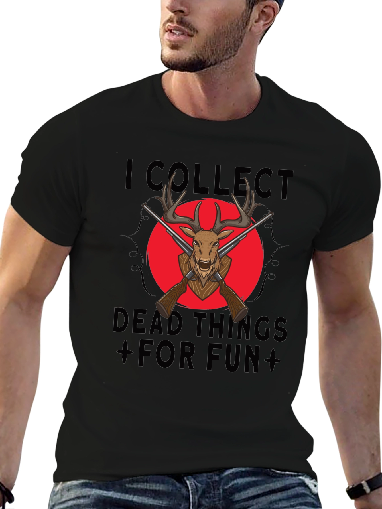 I Collect Dead Things T-Shirt Deer Hunting Shirt