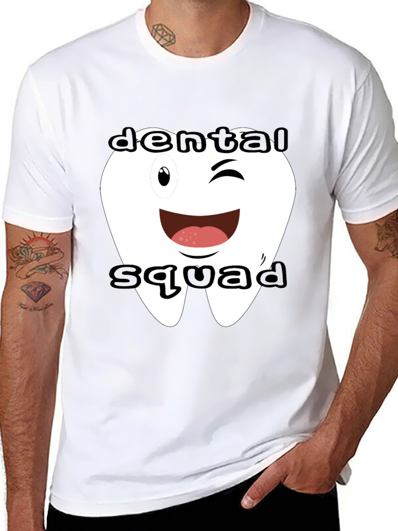 Dental Squad T-Shirt - Funny Tooth Graphic Tee