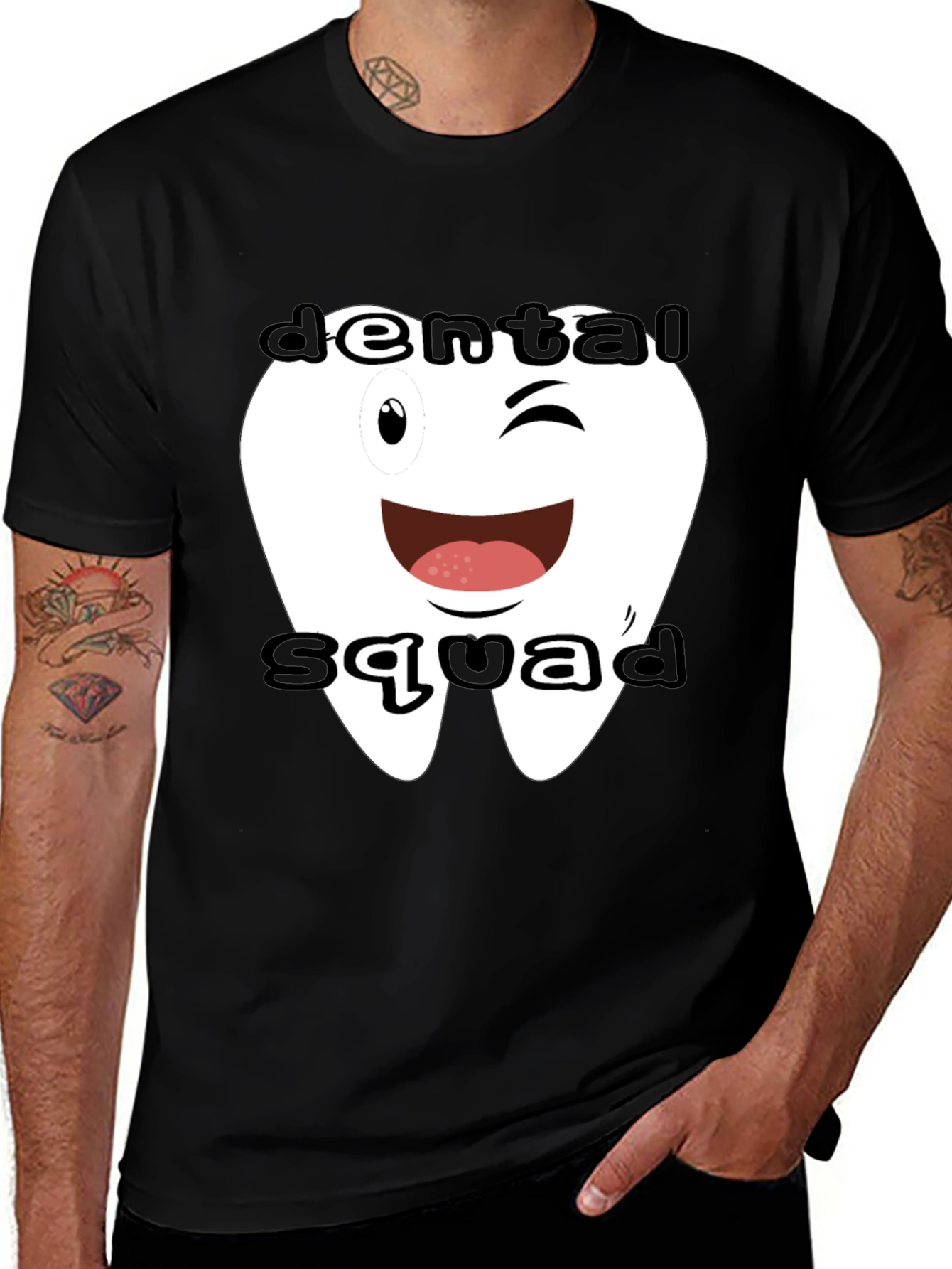 Dental Squad T-Shirt - Funny Tooth Graphic Tee