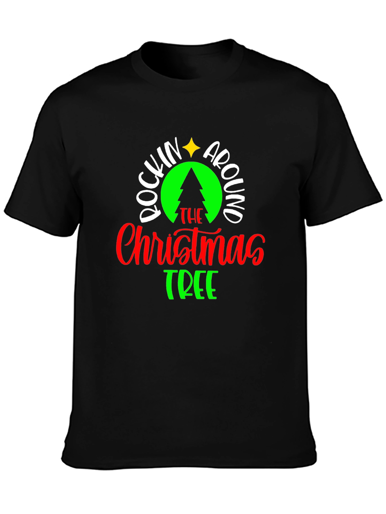 Rockin Around the Christmas Tree Holiday T-Shirt