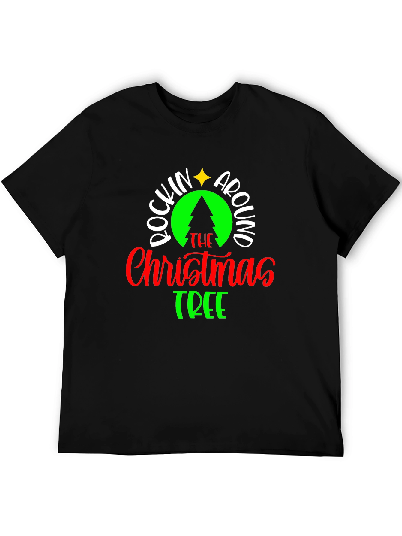 Rockin Around the Christmas Tree Holiday T-Shirt