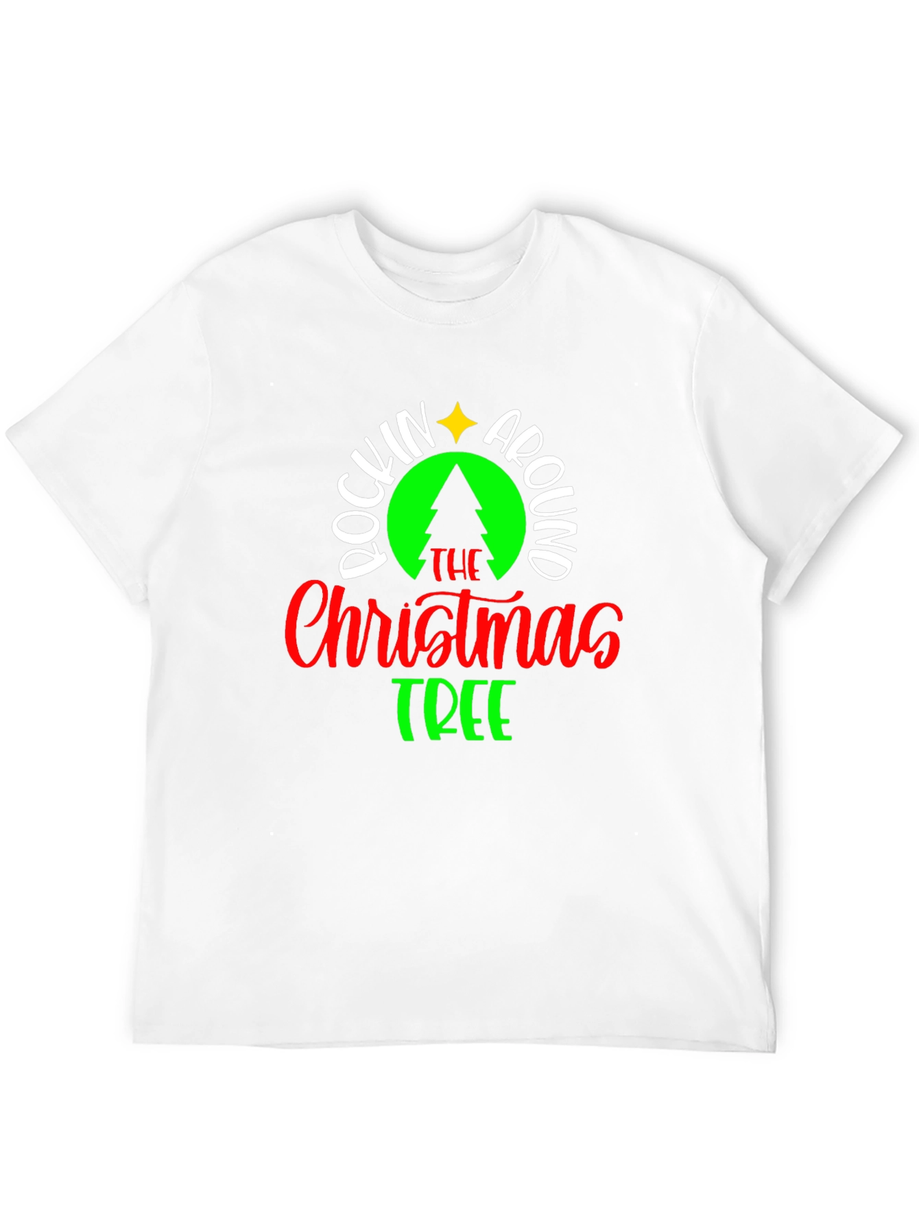 Rockin Around the Christmas Tree Holiday T-Shirt