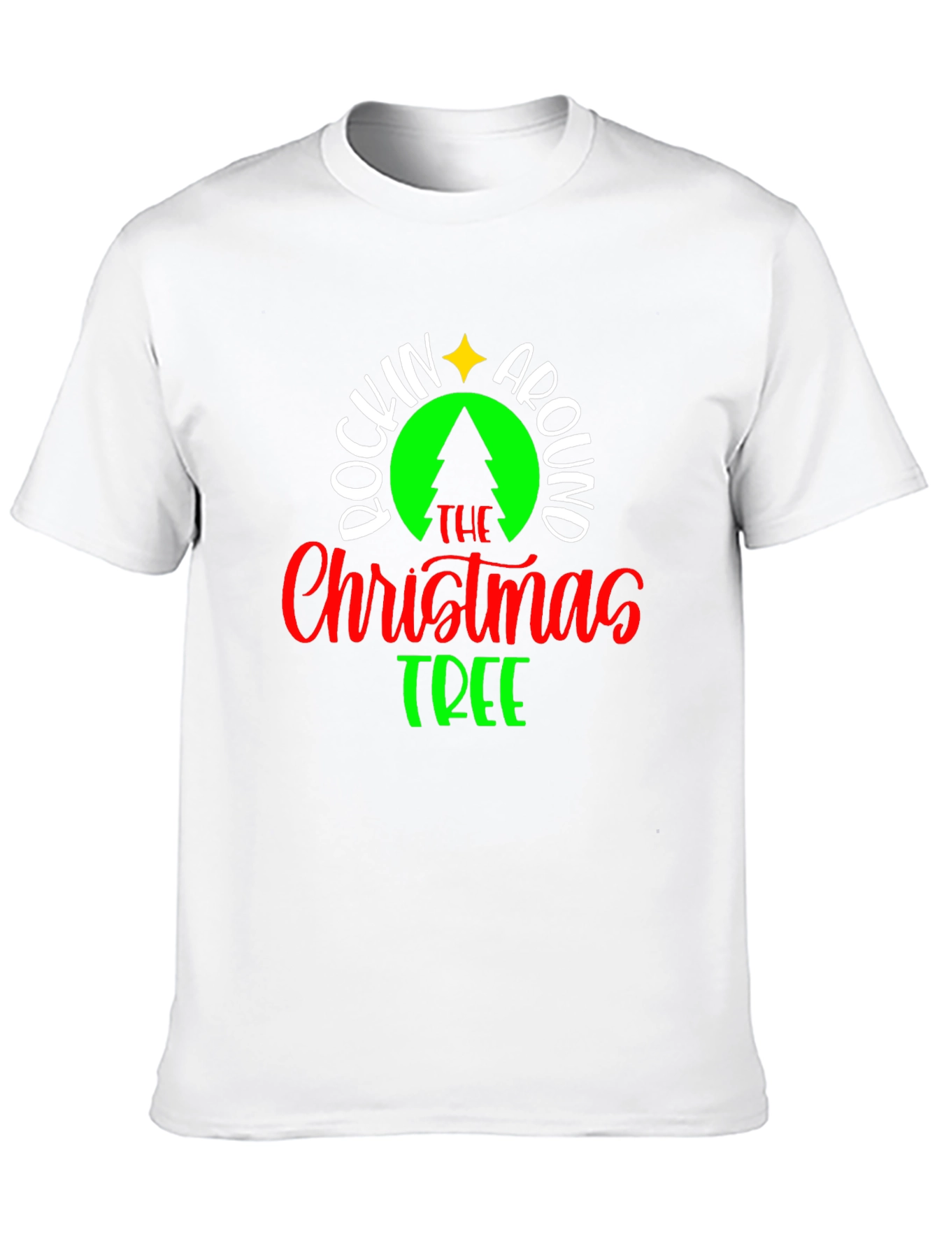 Rockin Around the Christmas Tree Holiday T-Shirt
