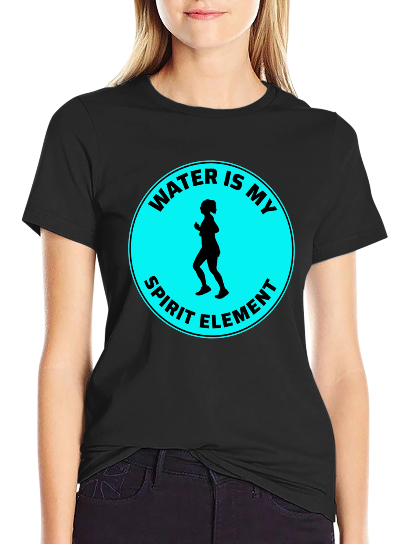 Water Is My Spirit Element Graphic Tee