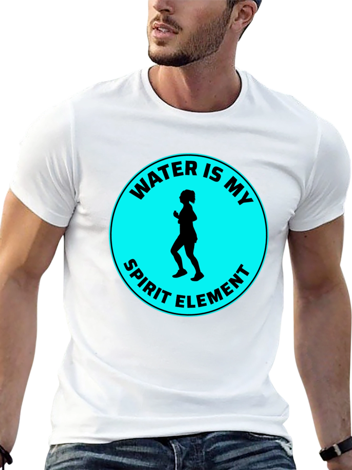Water Is My Spirit Element Graphic Tee