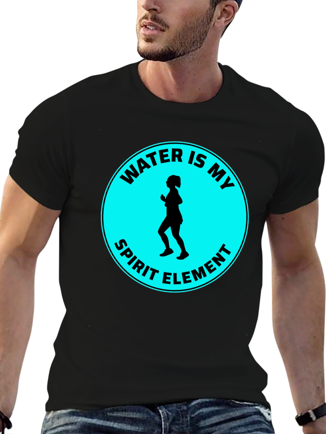 Water Is My Spirit Element Graphic Tee