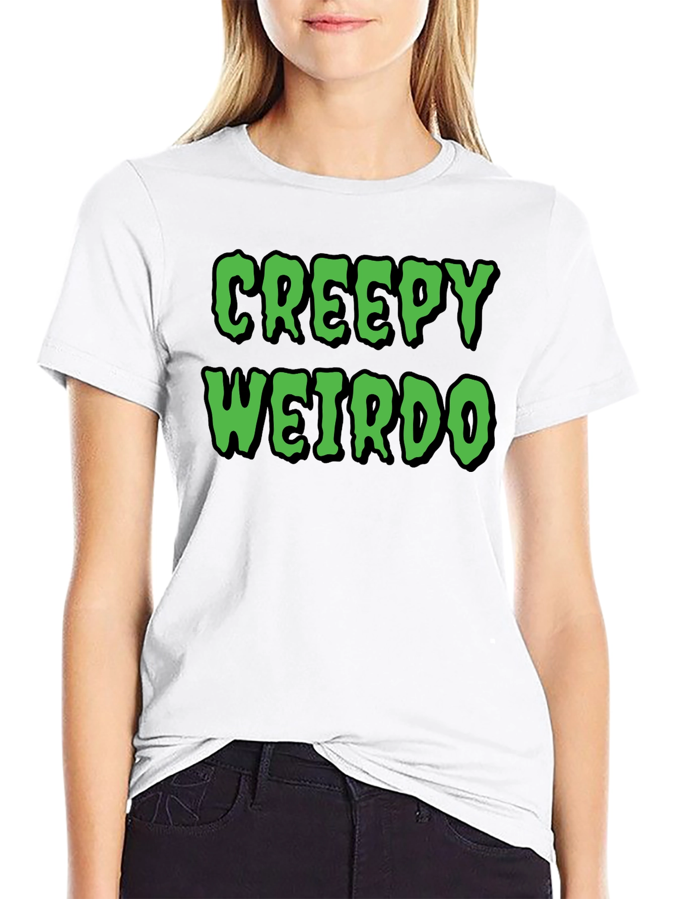 Creepy Weirdo T-Shirt - Halloween Party Tee
