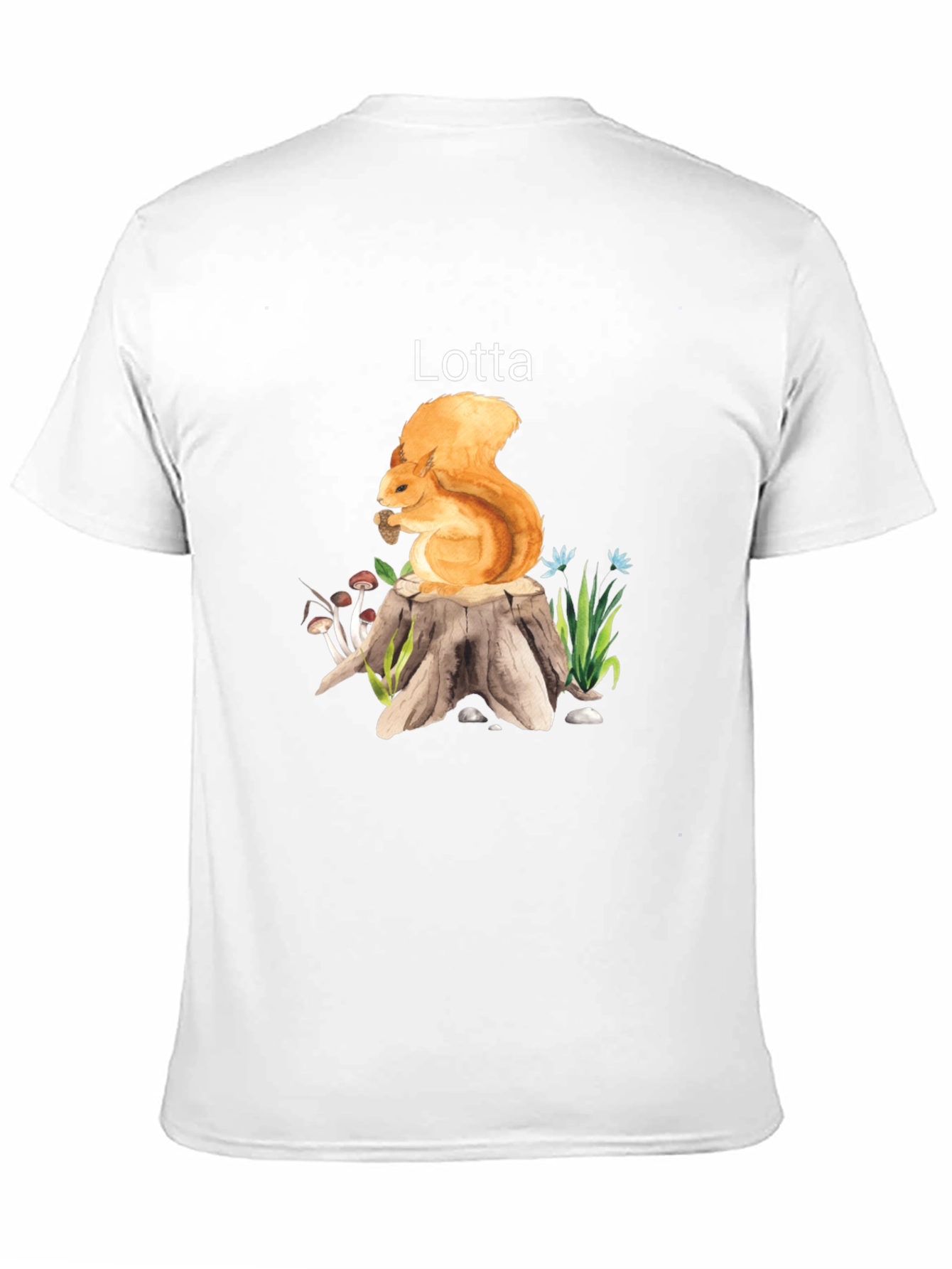 Squirrel Lotta T-Shirt - Unique Graphic Tee