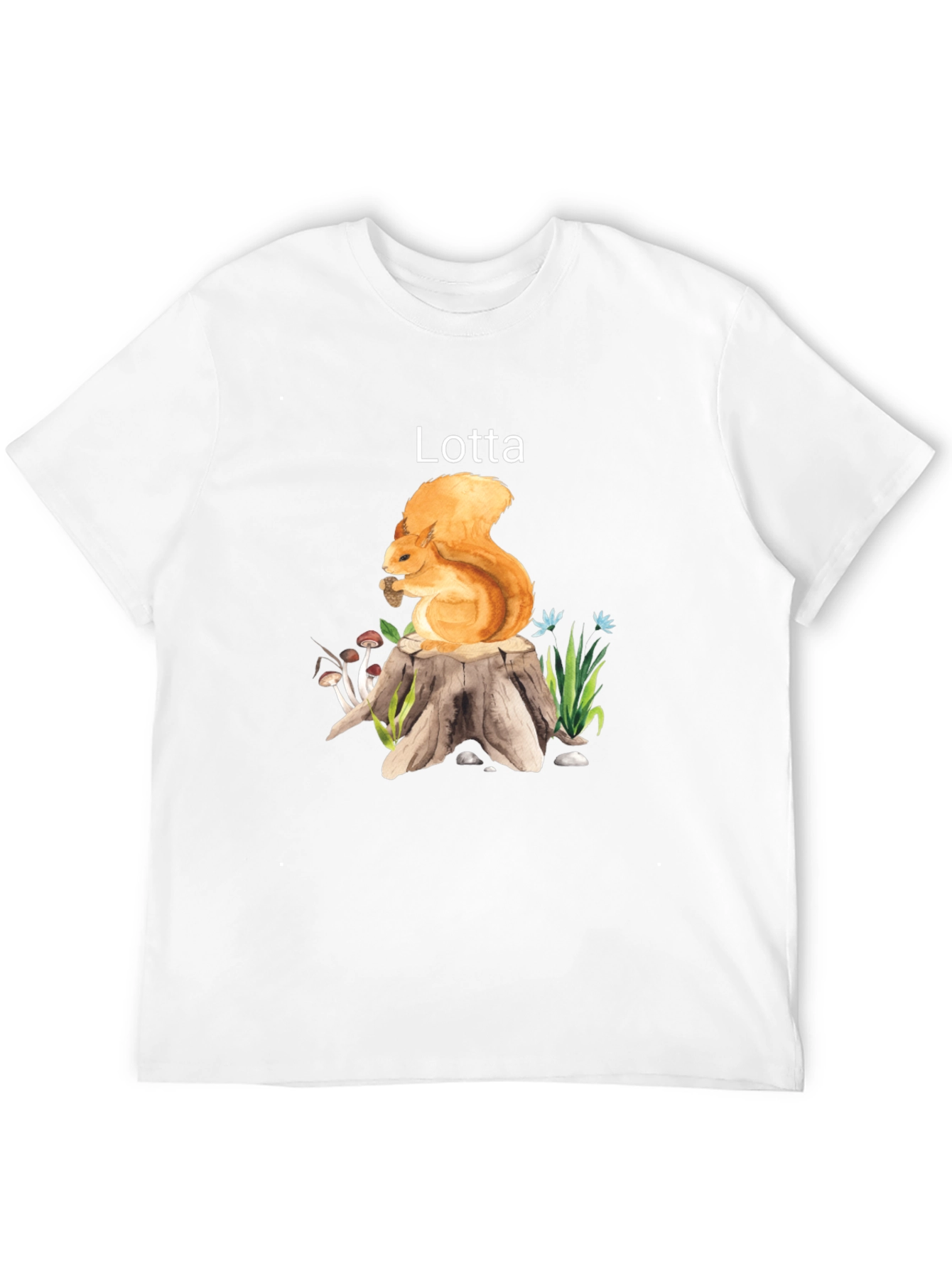 Squirrel Lotta T-Shirt - Unique Graphic Tee