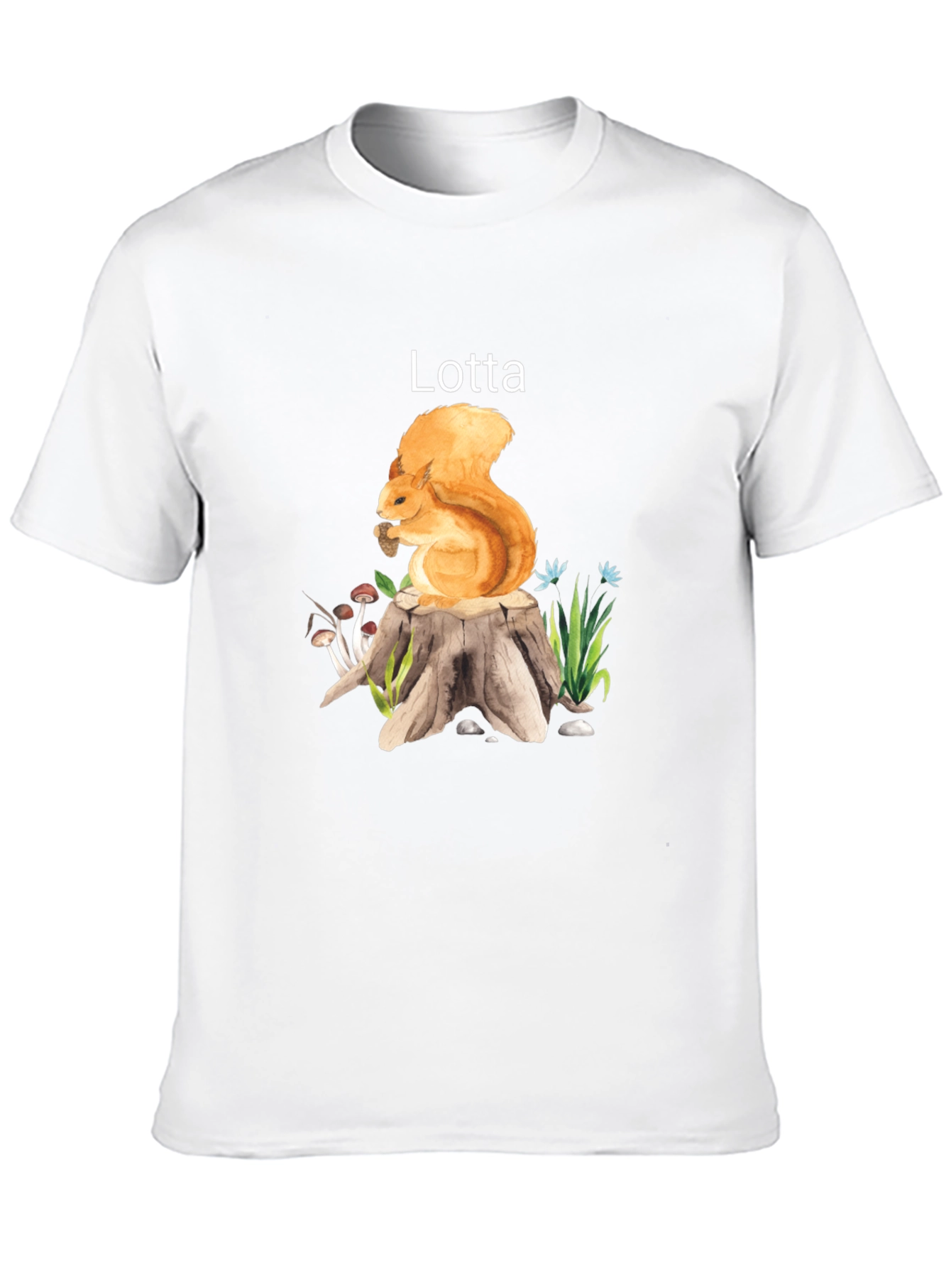 Squirrel Lotta T-Shirt - Unique Graphic Tee