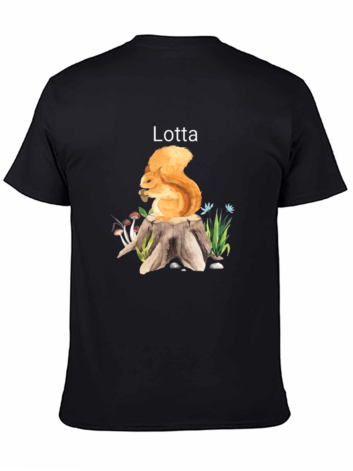 Squirrel Lotta T-Shirt - Unique Graphic Tee