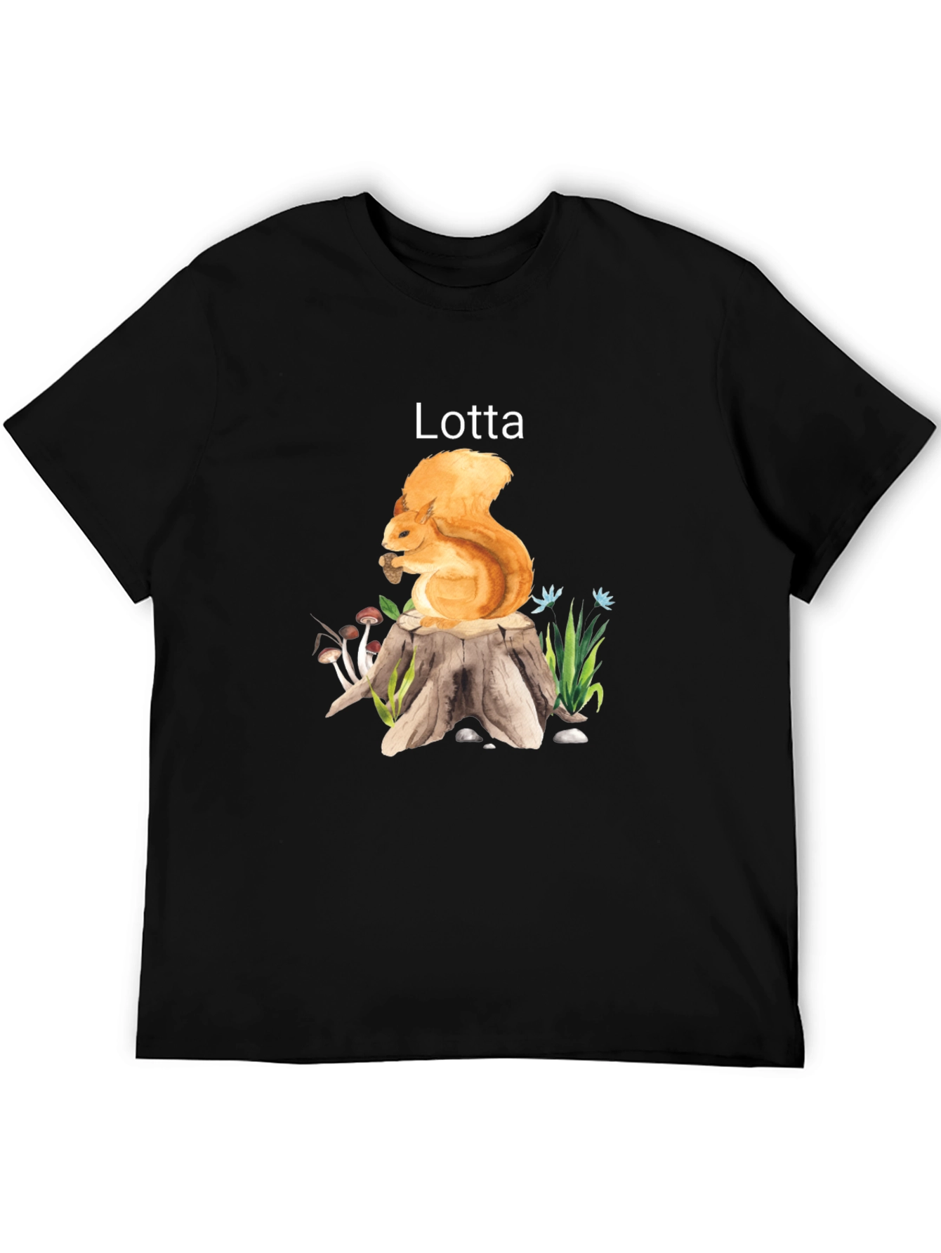 Squirrel Lotta T-Shirt - Unique Graphic Tee
