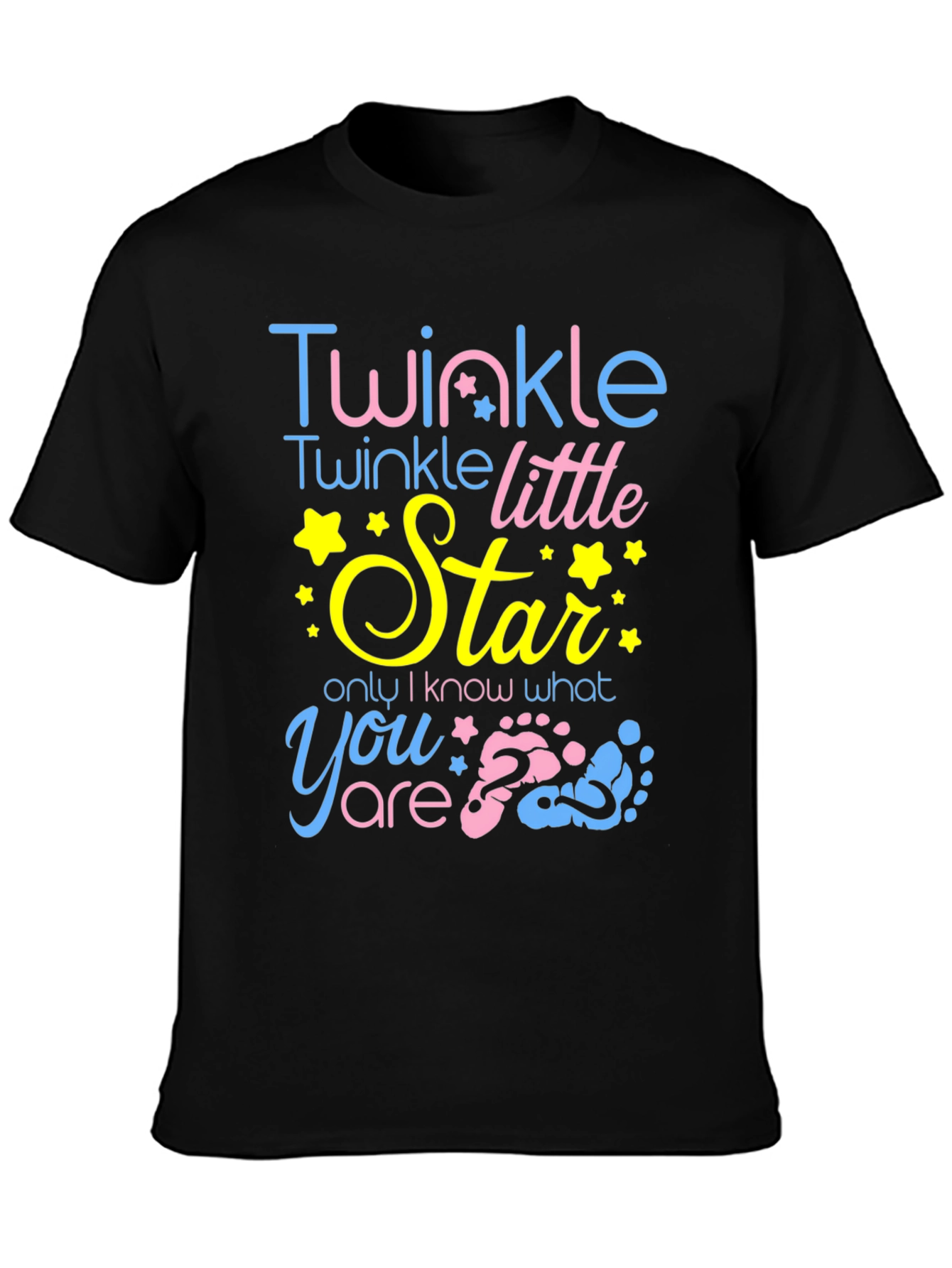 Twinkle Little Star Gender Reveal T-Shirt
