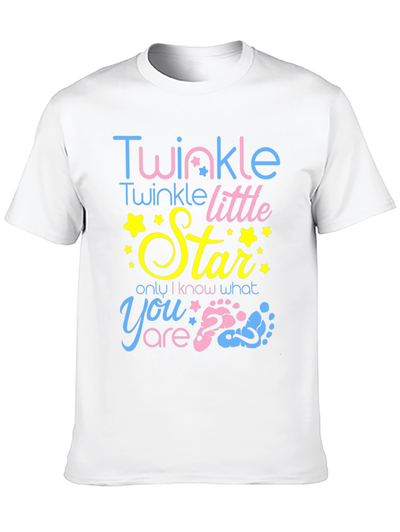 Twinkle Little Star Gender Reveal T-Shirt
