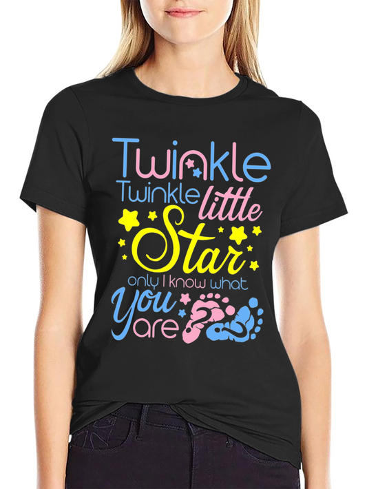Twinkle Little Star Gender Reveal T-Shirt