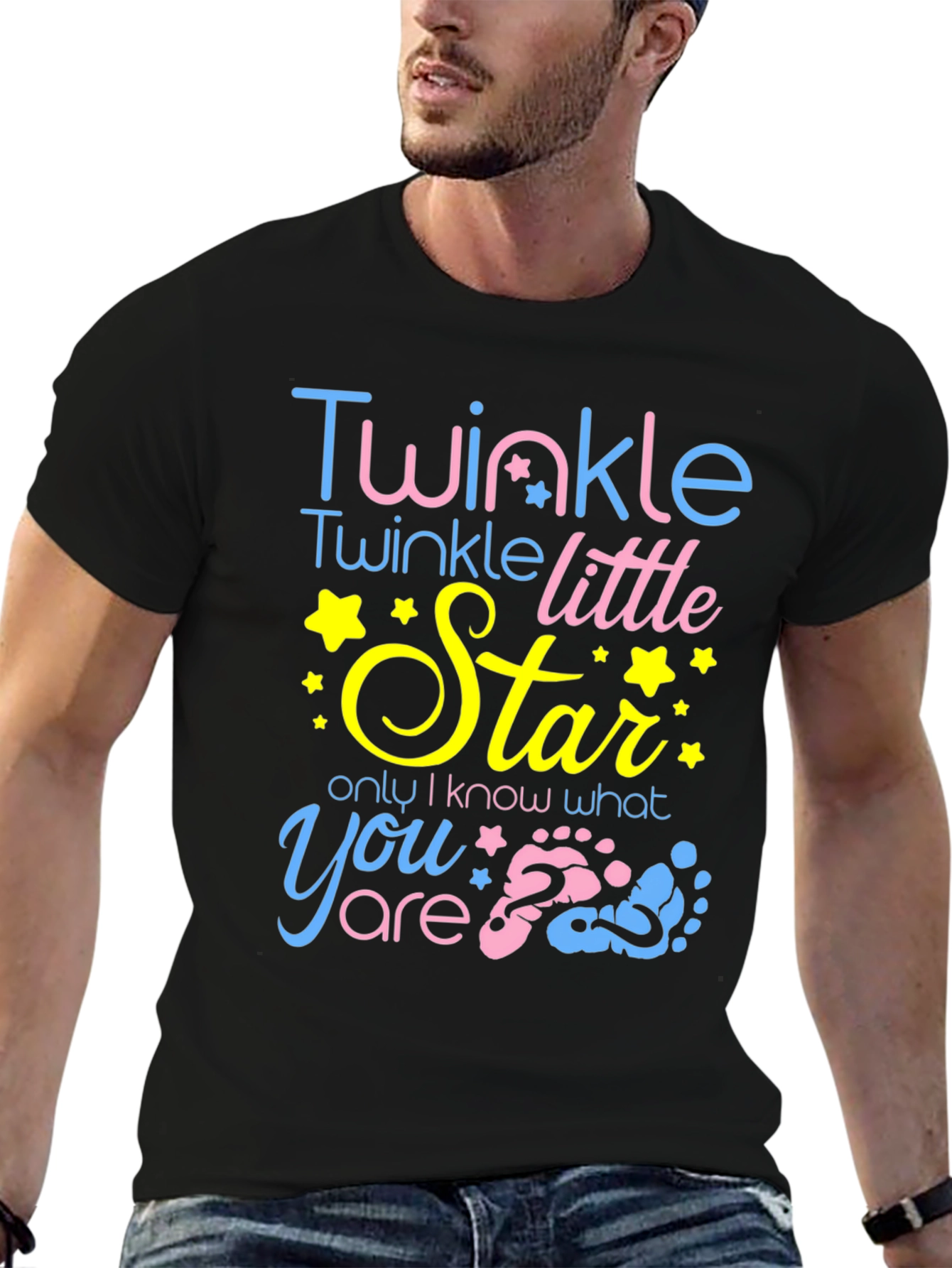 Twinkle Little Star Gender Reveal T-Shirt