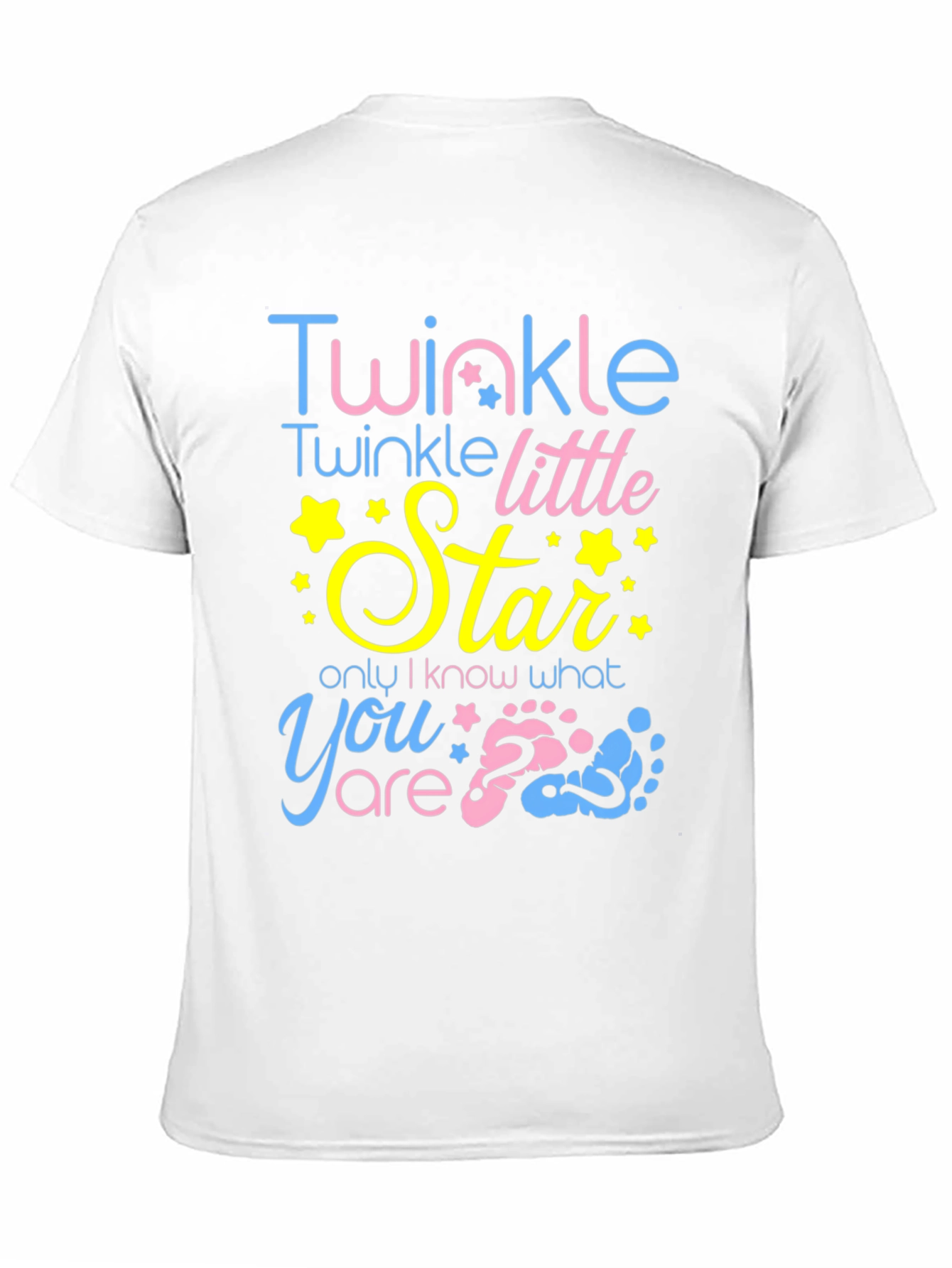 Twinkle Little Star Gender Reveal T-Shirt