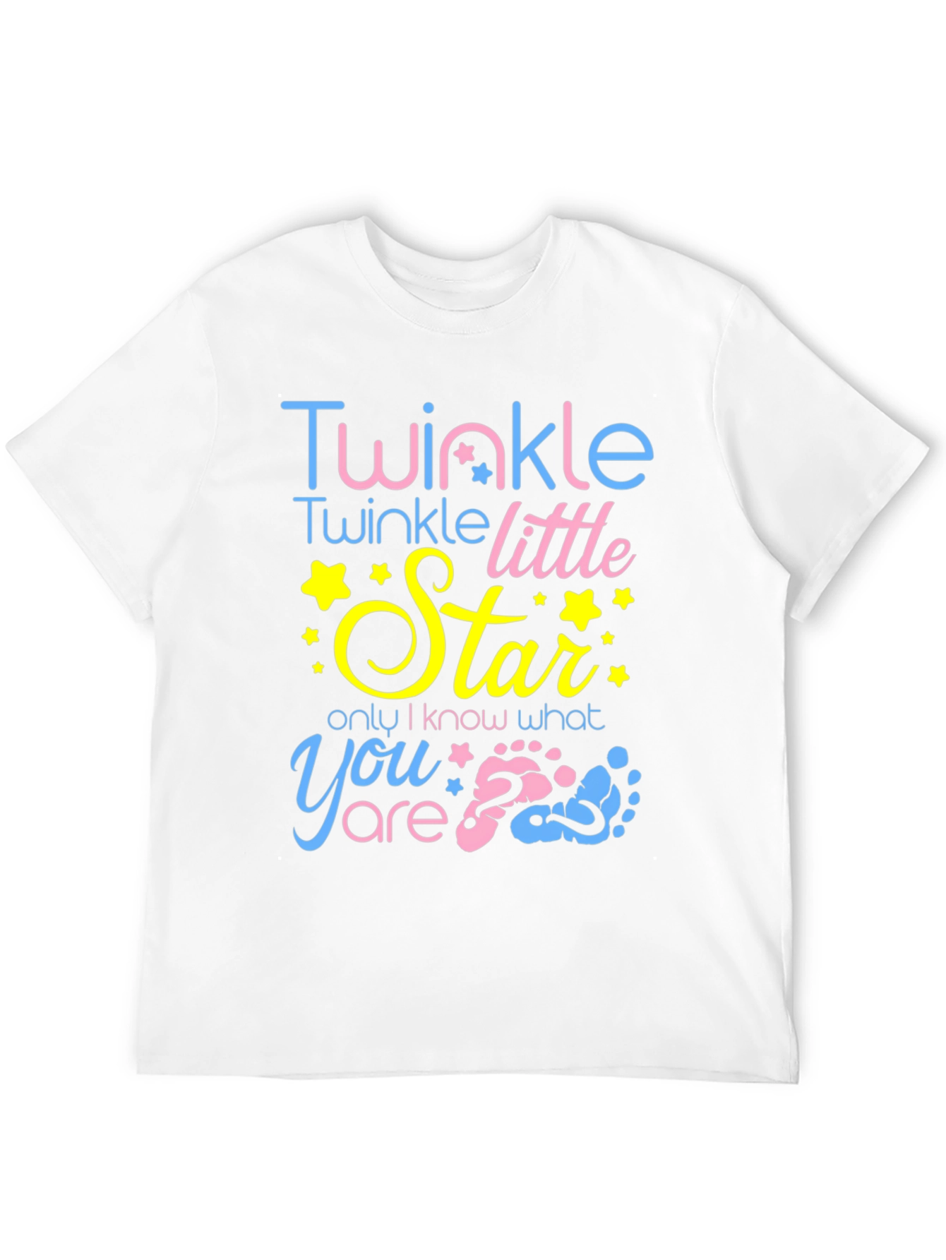Twinkle Little Star Gender Reveal T-Shirt