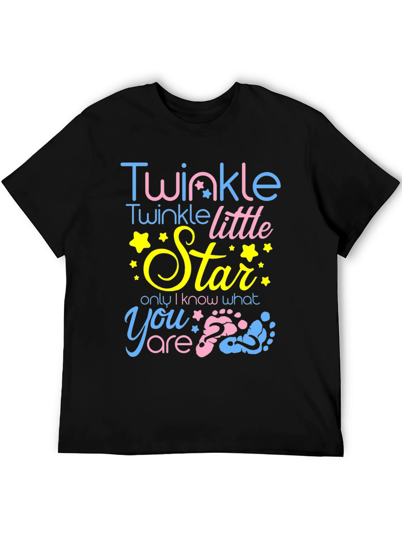Twinkle Little Star Gender Reveal T-Shirt