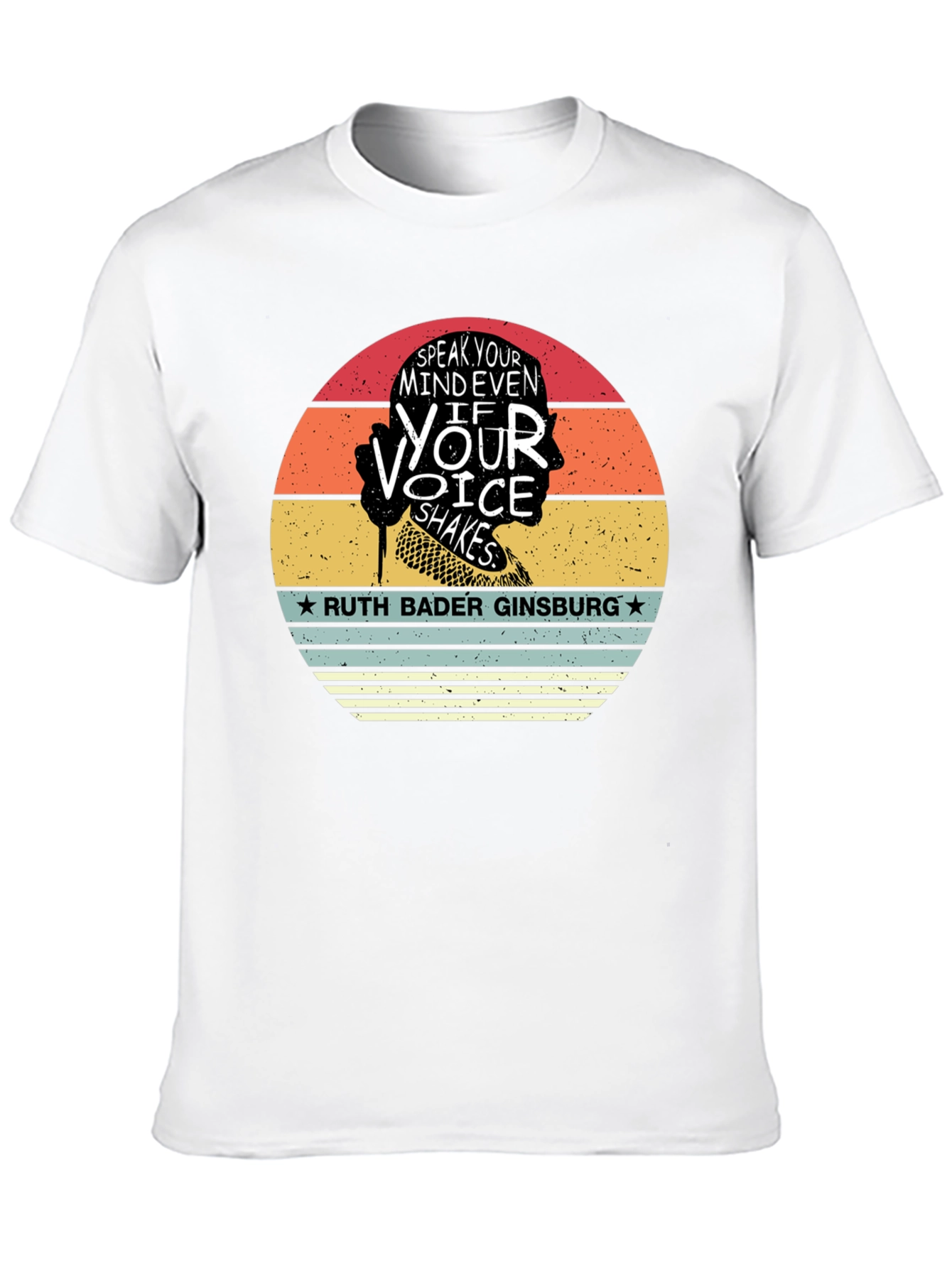 Ruth Bader Ginsburg Speak Your Mind T-Shirt