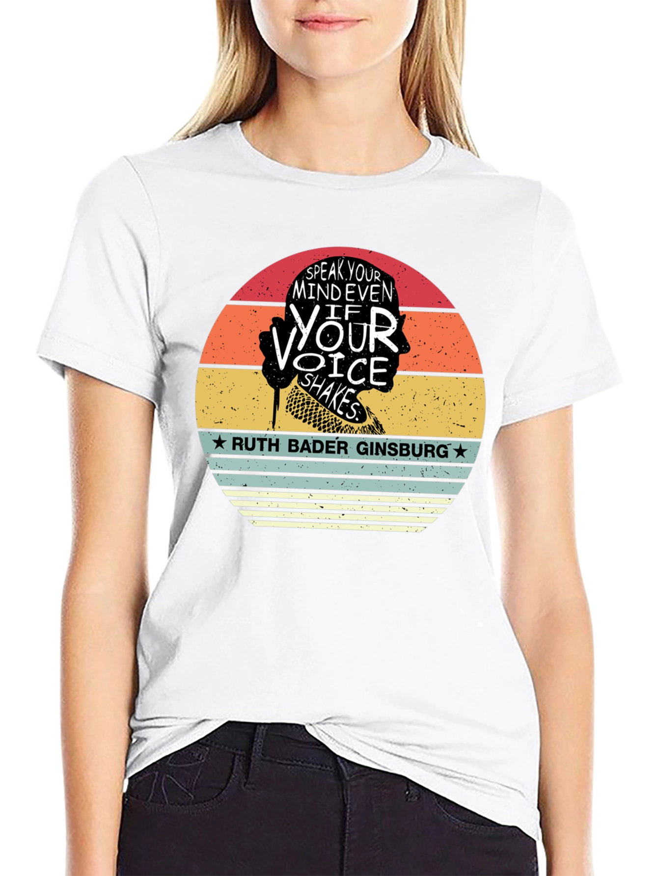 Ruth Bader Ginsburg Speak Your Mind T-Shirt