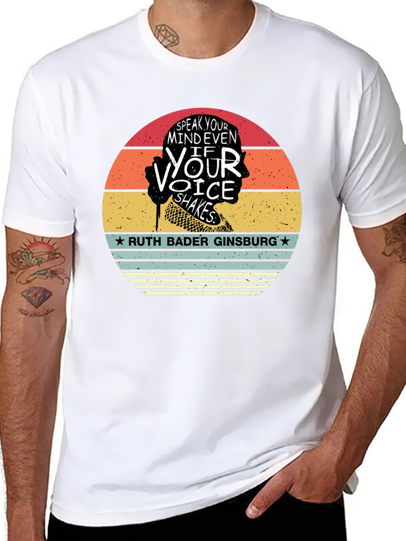 Ruth Bader Ginsburg Speak Your Mind T-Shirt