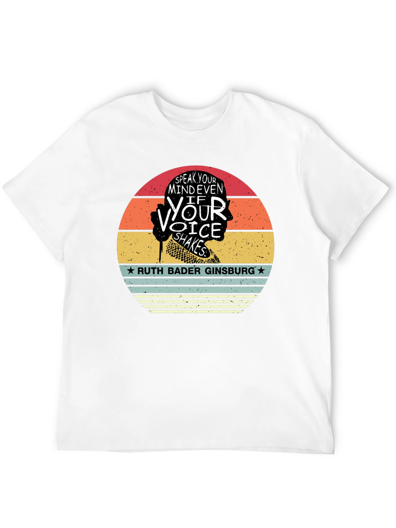 Ruth Bader Ginsburg Speak Your Mind T-Shirt