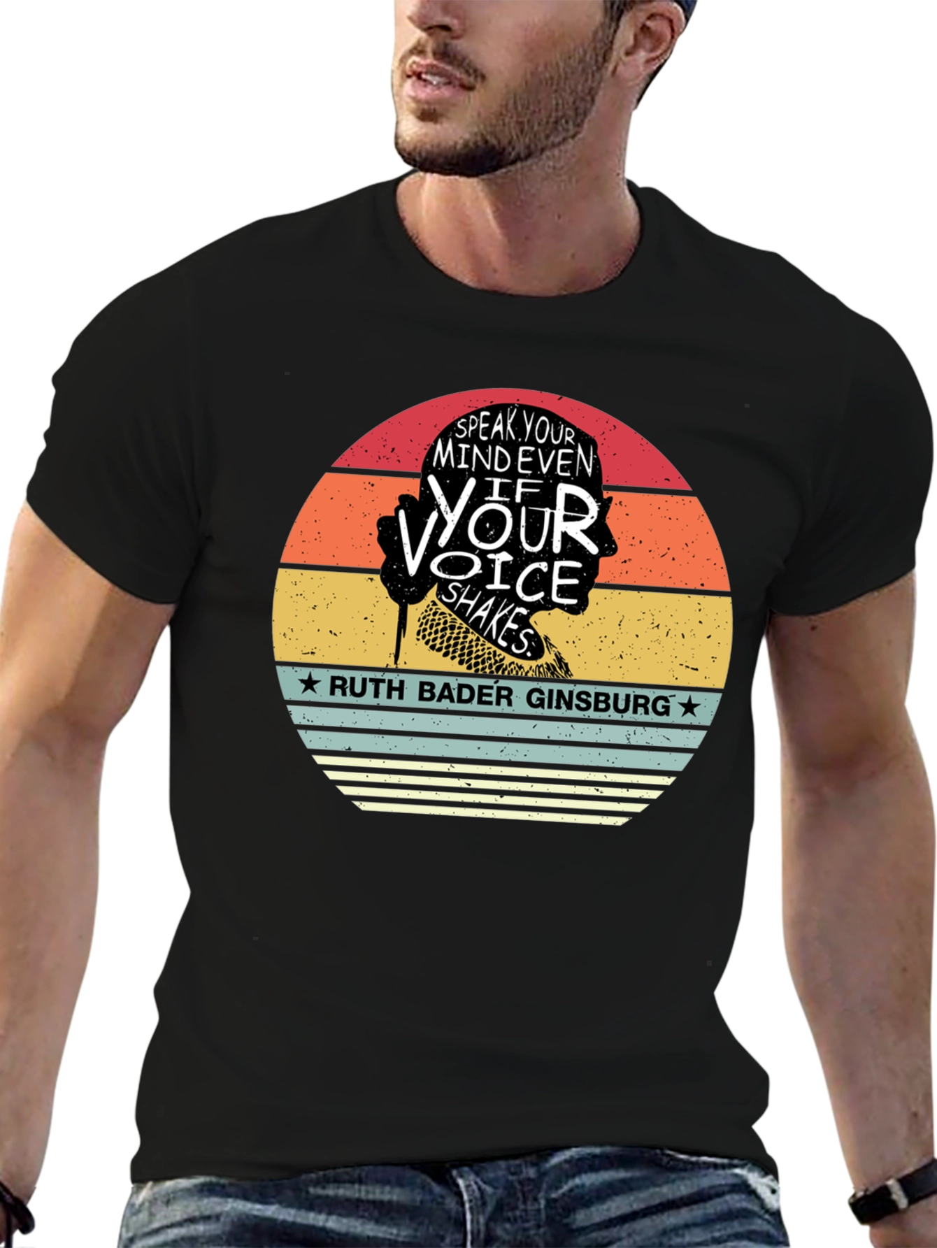 Ruth Bader Ginsburg Speak Your Mind T-Shirt