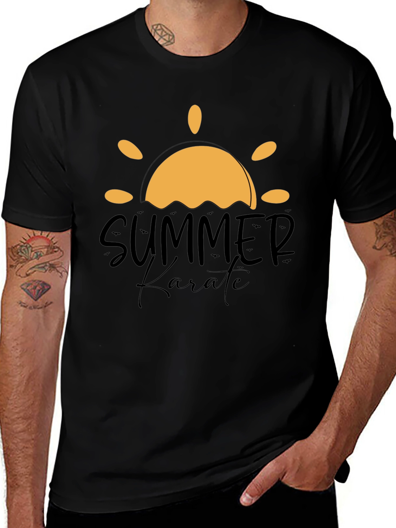 Summer Karate T-Shirt - Black