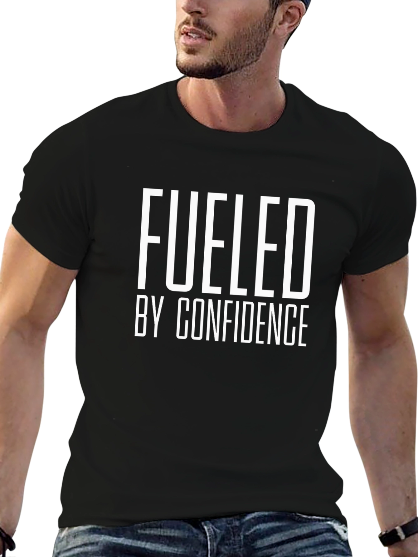 Fueled By Confidence Graphic T-Shirt