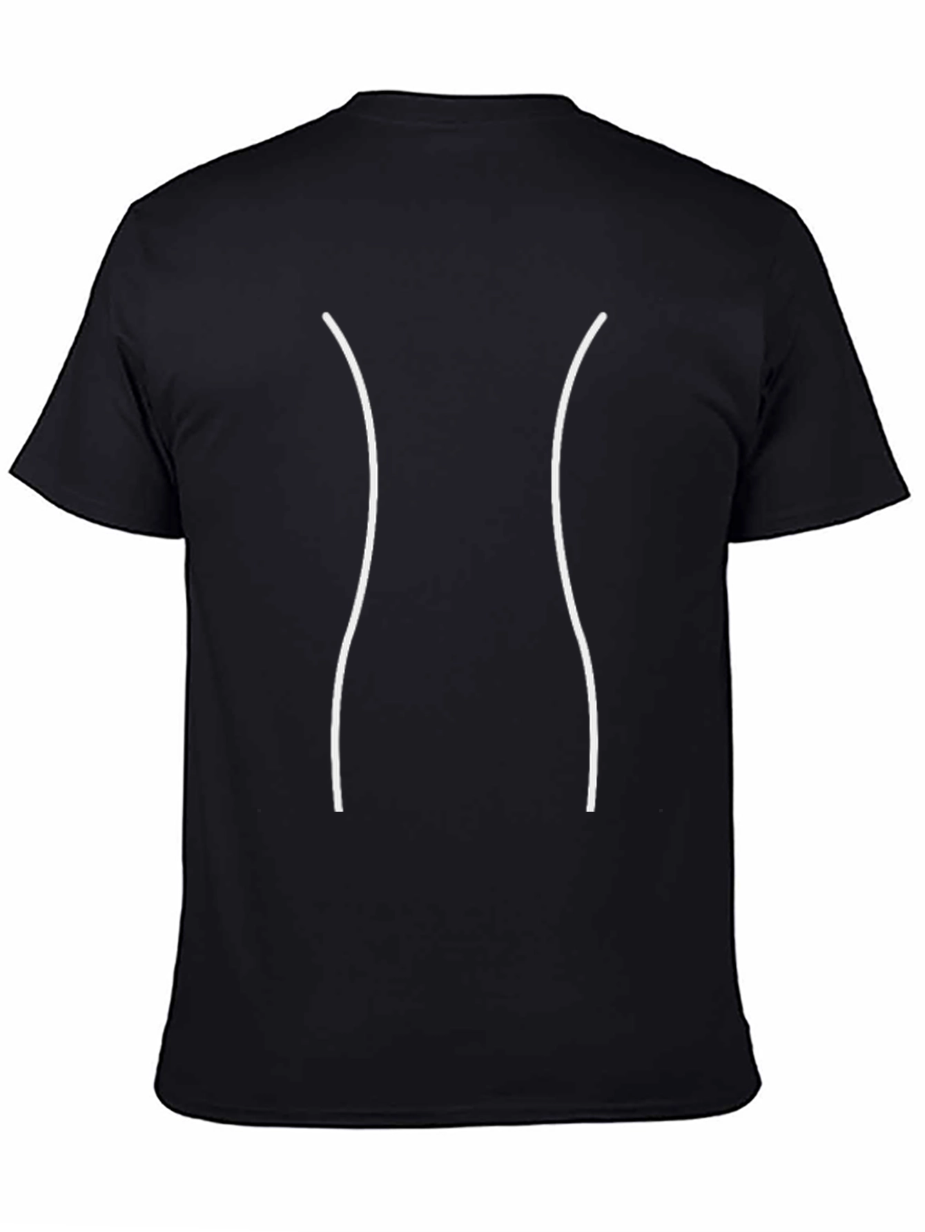 Silhouette T-Shirt - Modern Body Outline Design