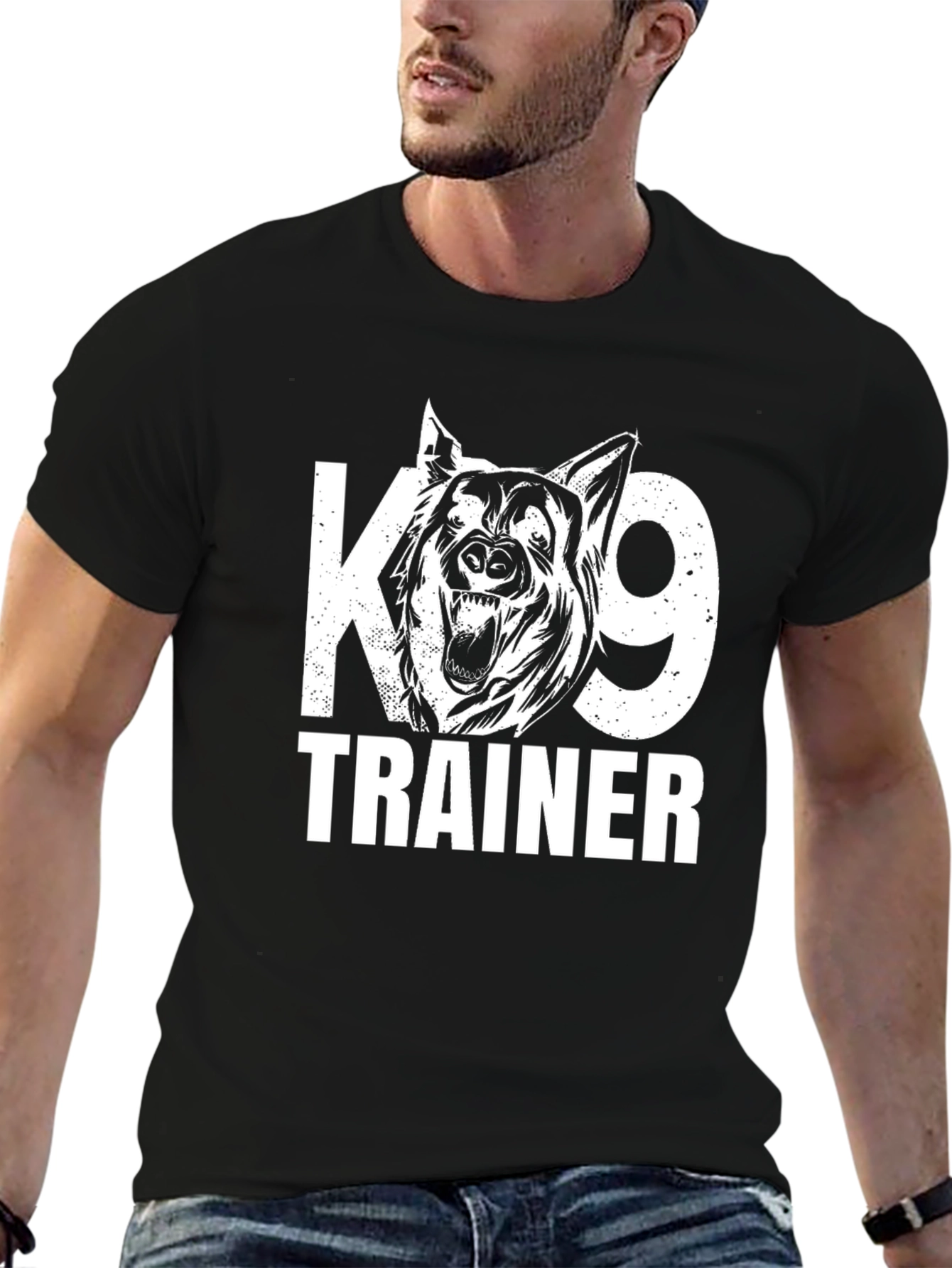 K9 Trainer Graphic Tee - Black