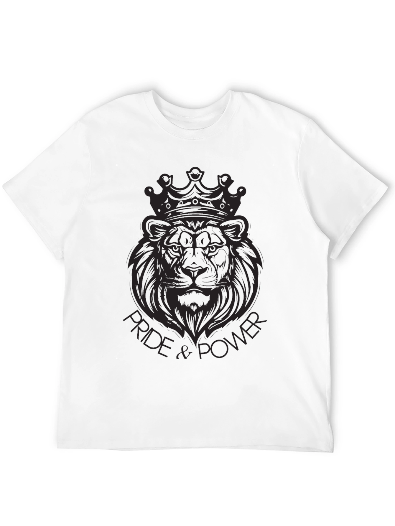 Pride & Power Black Lion T-Shirt