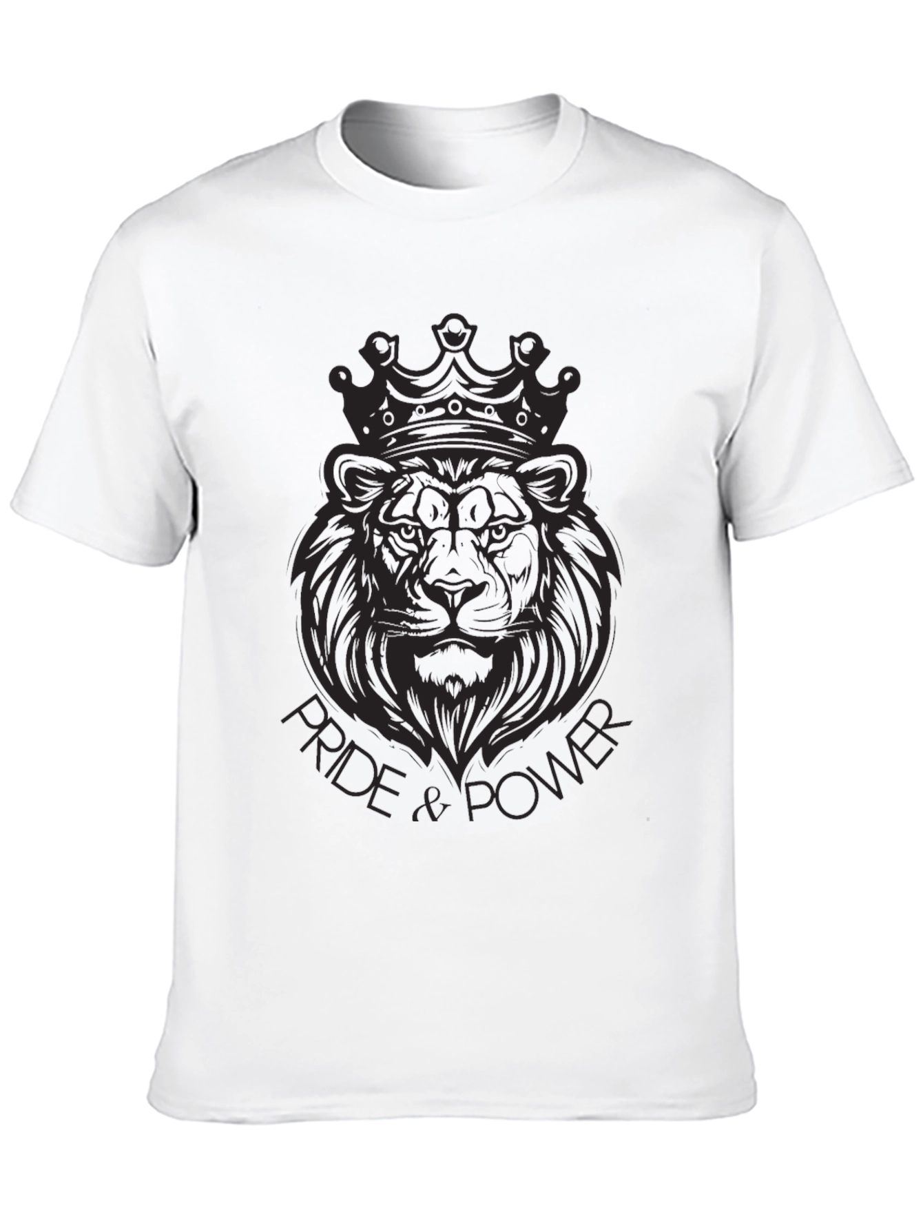 Pride & Power Black Lion T-Shirt