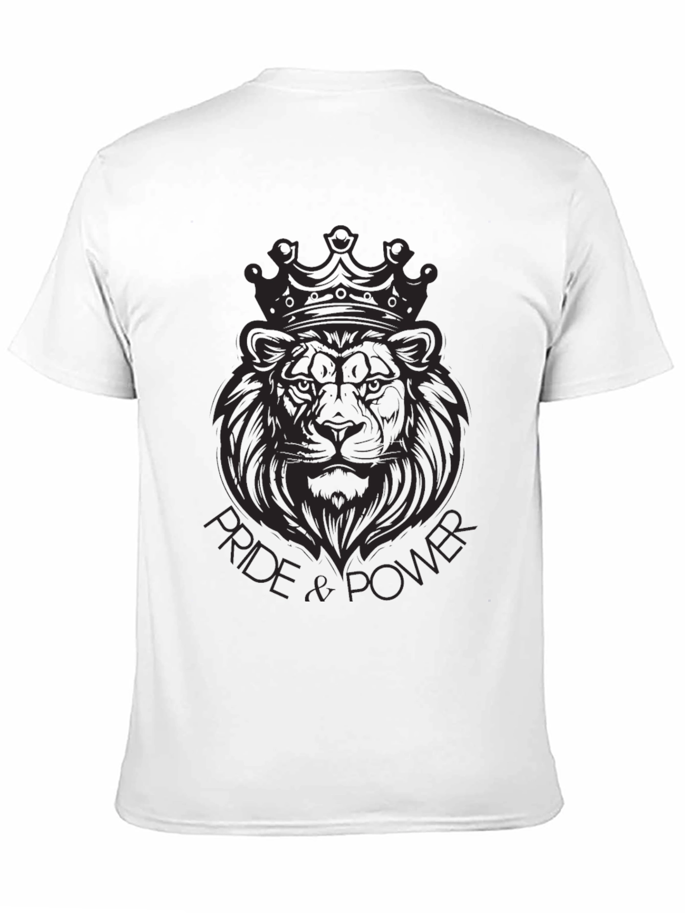 Pride & Power Black Lion T-Shirt