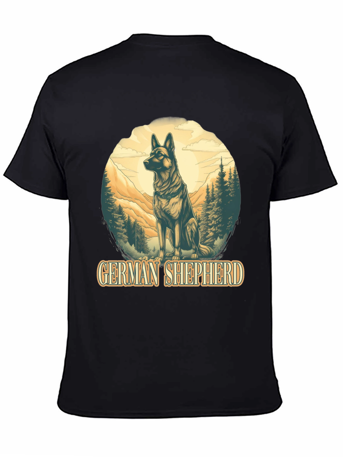 German Shepherd T-Shirt - Dog Lover Graphic Tee