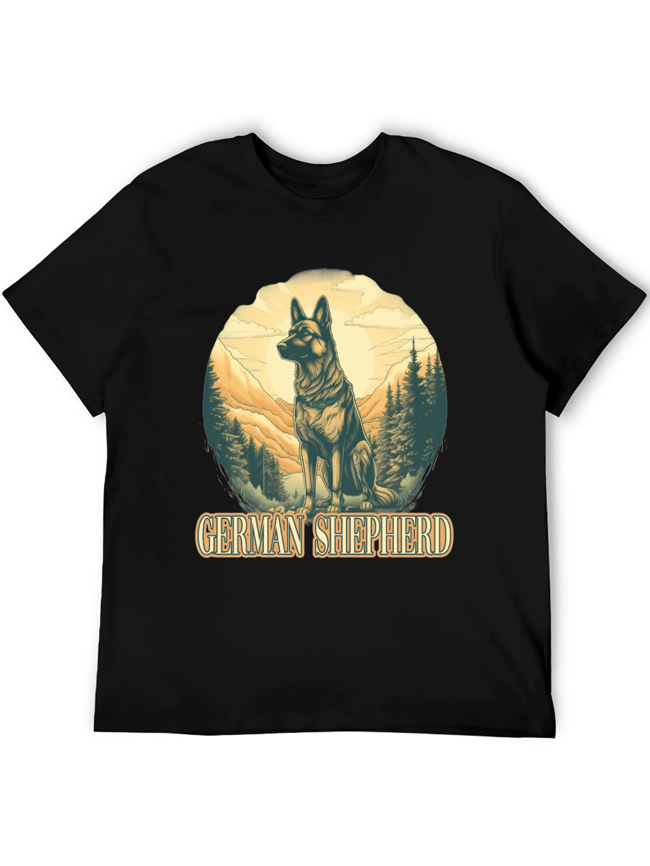 German Shepherd T-Shirt - Dog Lover Graphic Tee