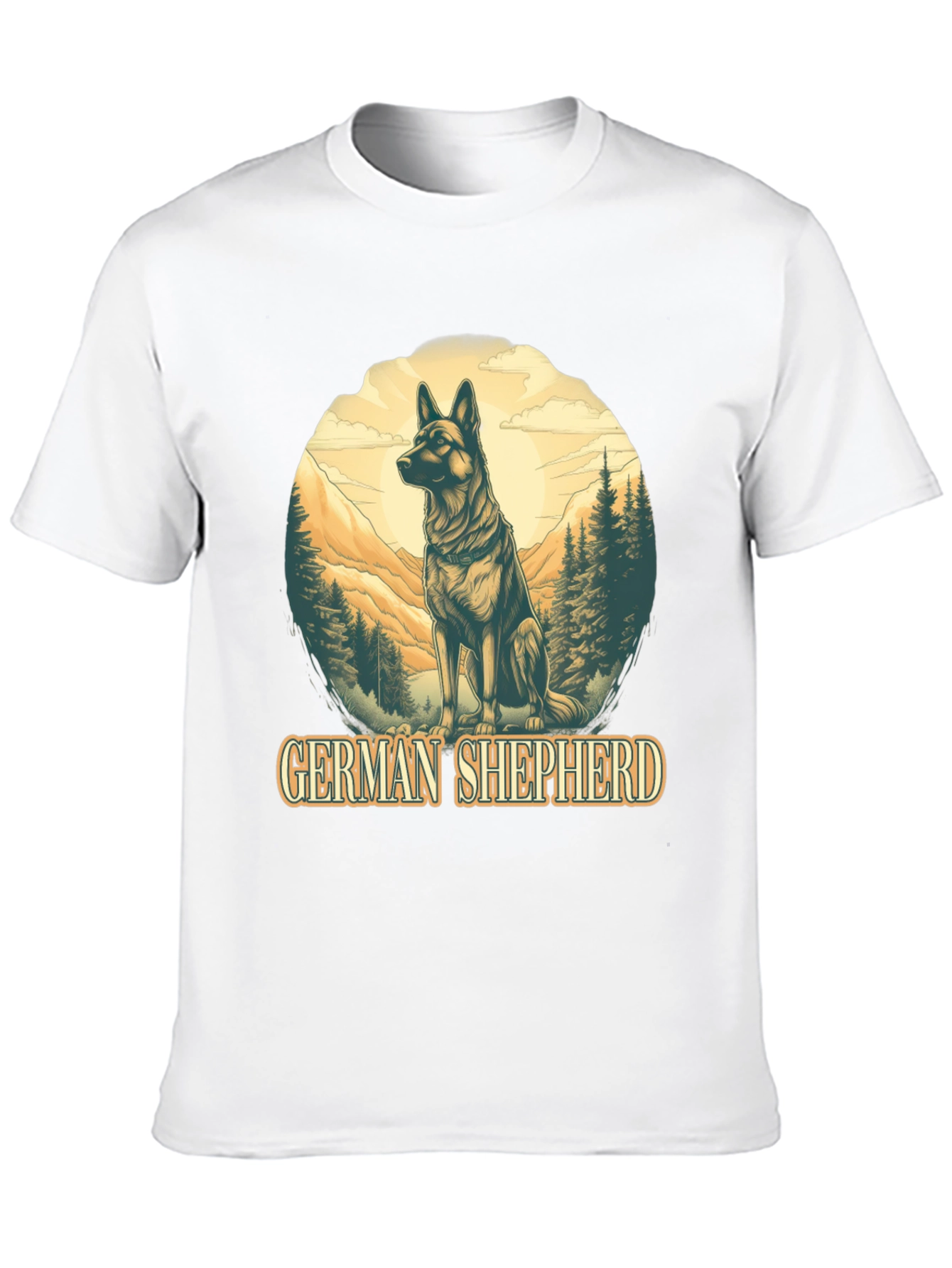 German Shepherd T-Shirt - Dog Lover Graphic Tee