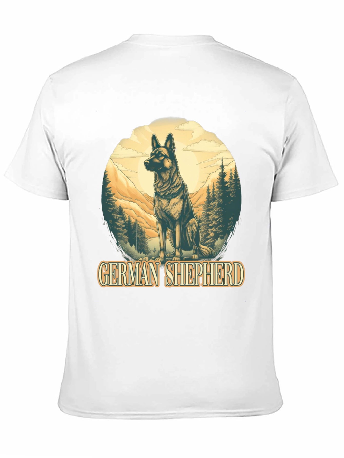 German Shepherd T-Shirt - Dog Lover Graphic Tee