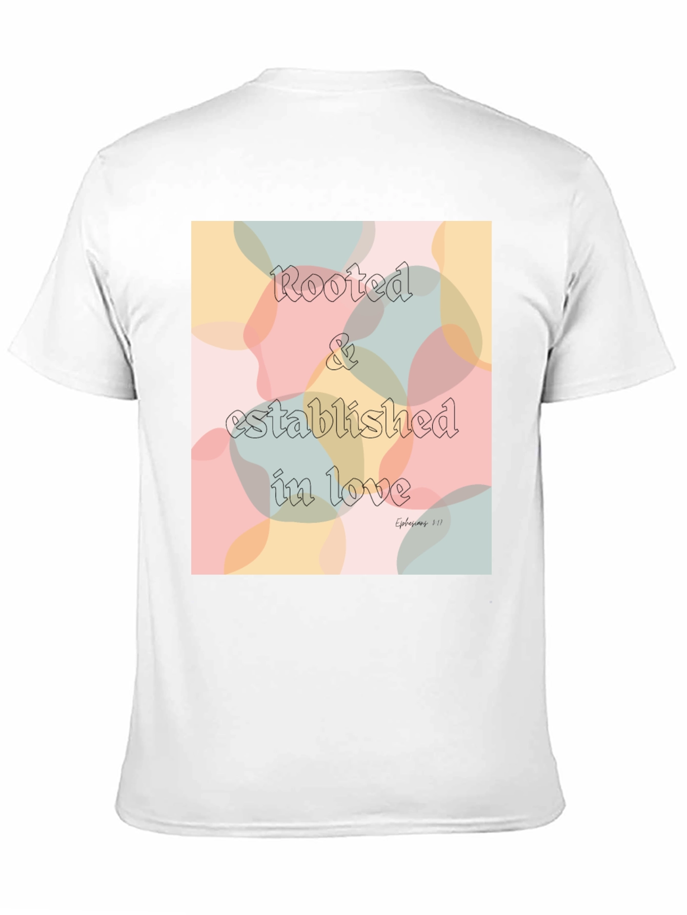 Rooted in Love Black Graphic Tee