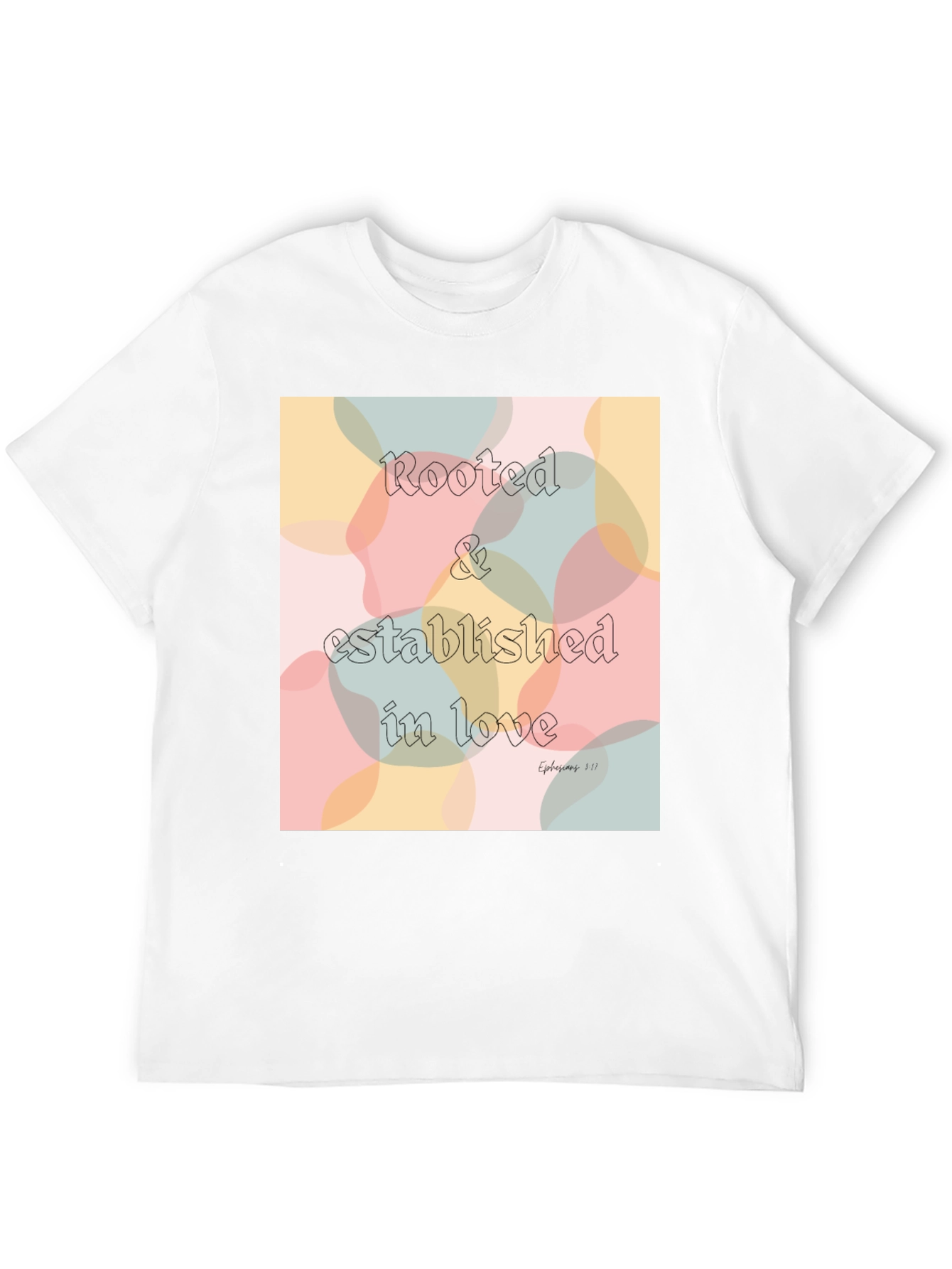 Rooted in Love Black Graphic Tee