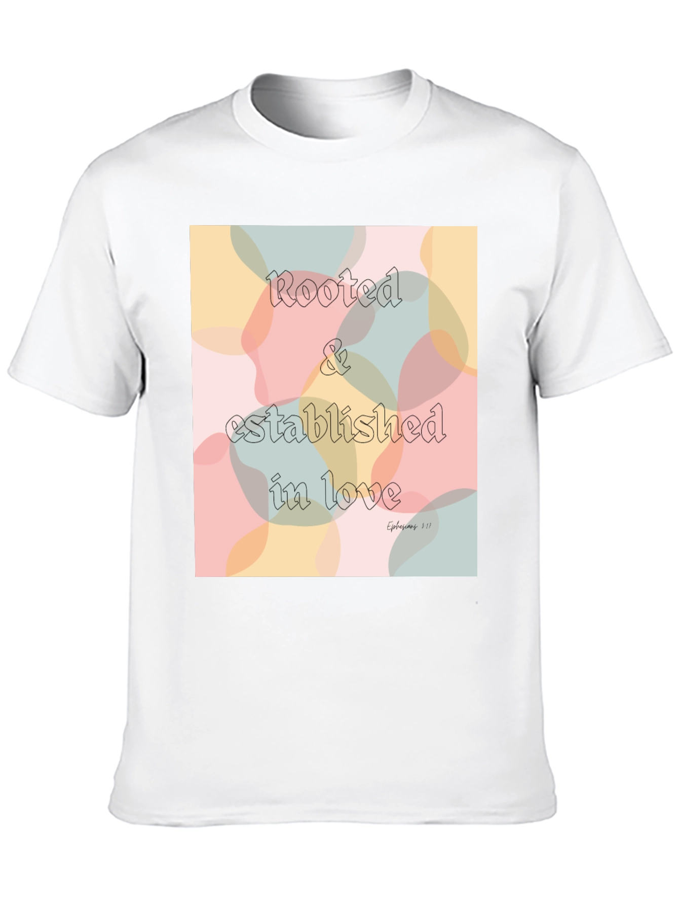 Rooted in Love Black Graphic Tee