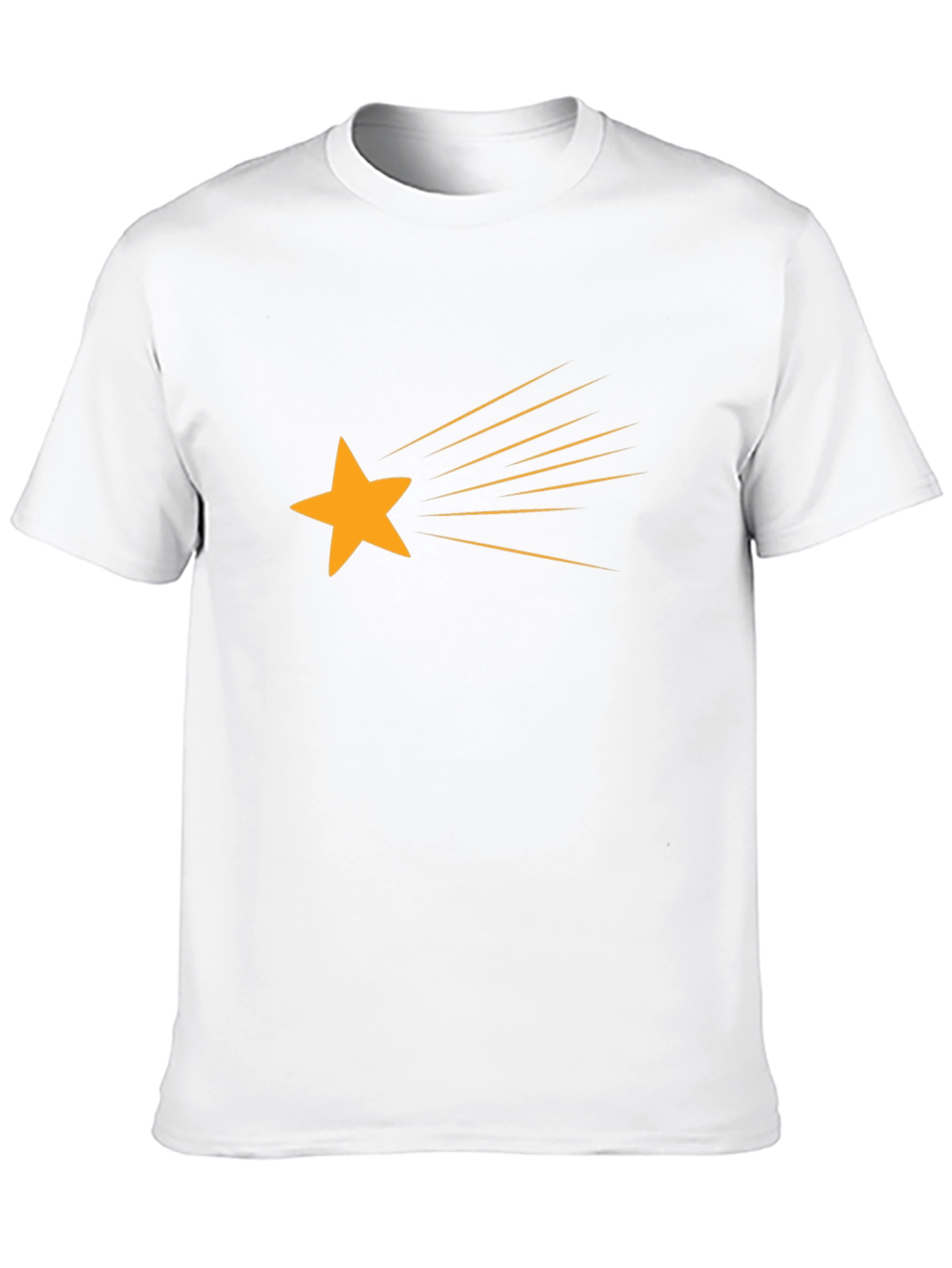 Shooting Star Graphic Tee - Black