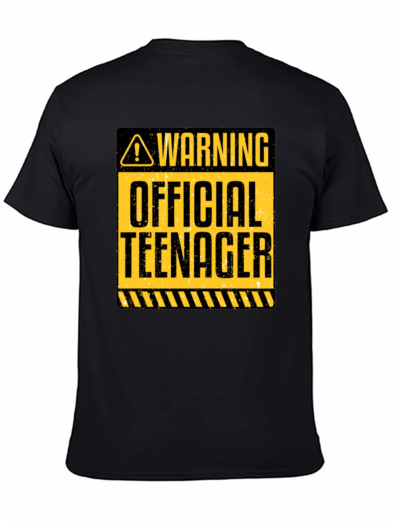 Warning Official Teenager Graphic Tee