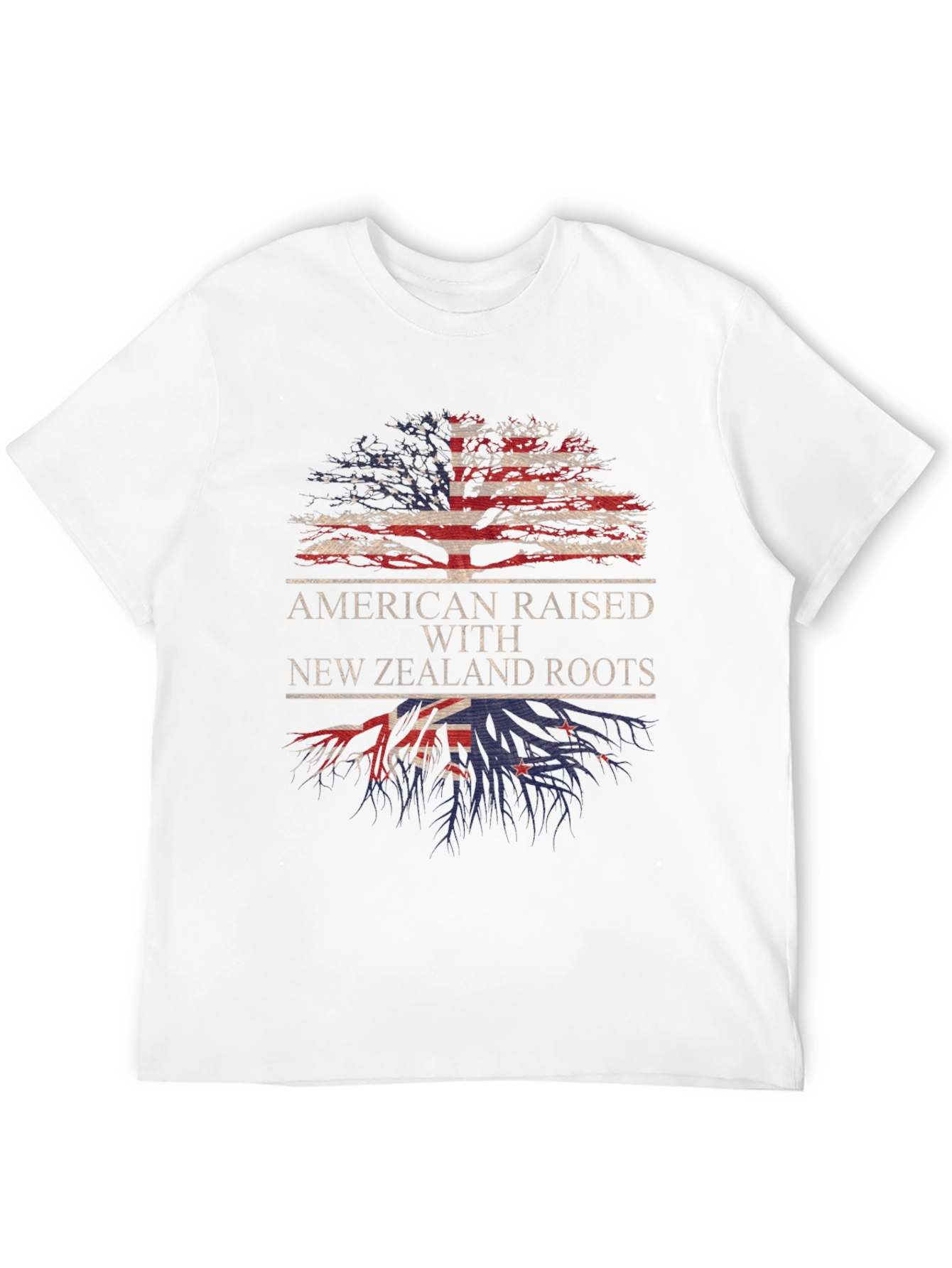 American Raised New Zealand Roots Tee