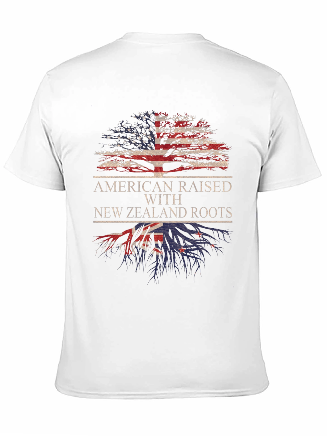 American Raised New Zealand Roots Tee