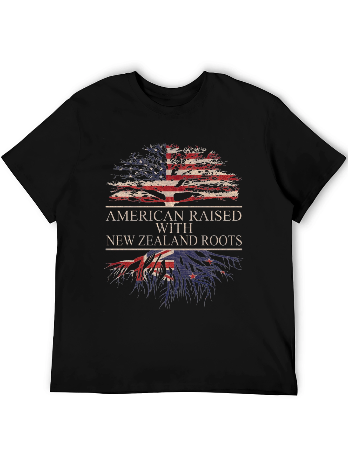 American Raised New Zealand Roots Tee