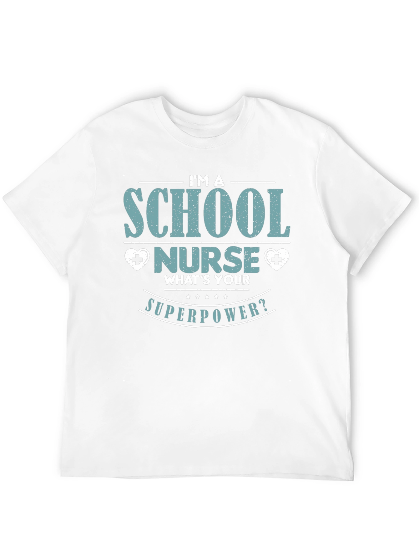 School Nurse Superpower T-Shirt - Black